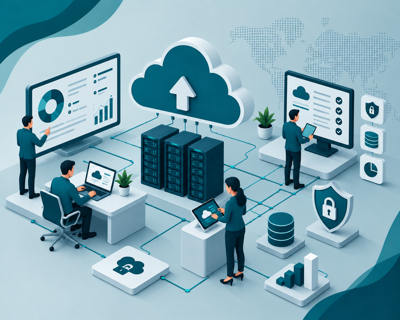 Cloud solutions and cloud infrastructure services