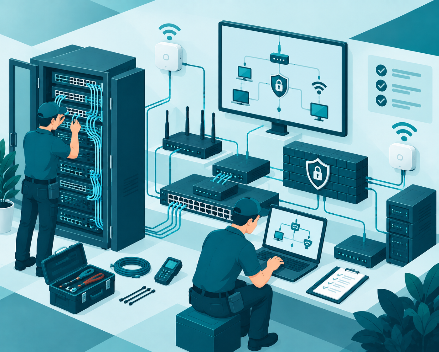 Network infrastructure assessment and recommendations