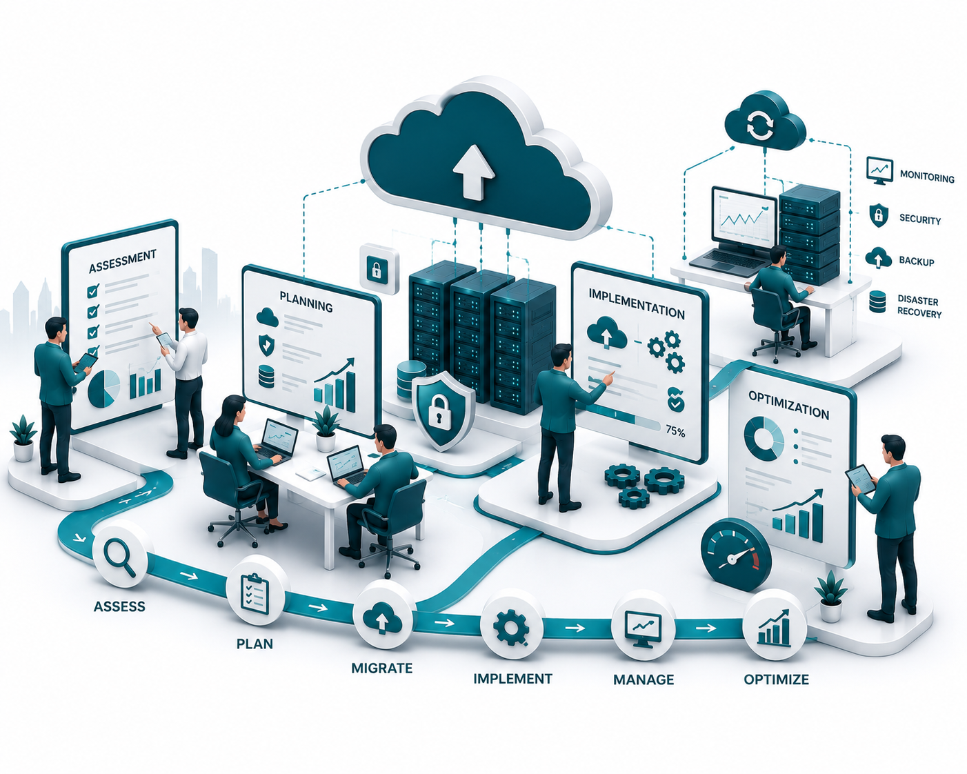 Cloud migration planning and implementation